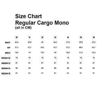 John Doe Regular Cargo Mono