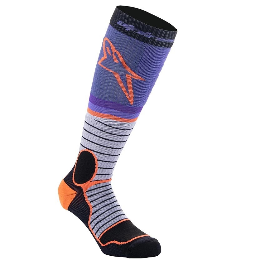 Alpinestars Mx Plus-2 Calze Tecniche Unisex - Alte Al Ginocchio, In Dryarn, Per Moto E Sport (Pacco Da 1 Paio)