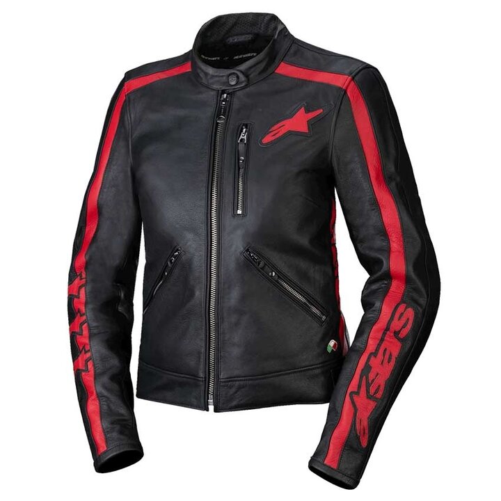 Stella Dyno Leren Jas Black Tar