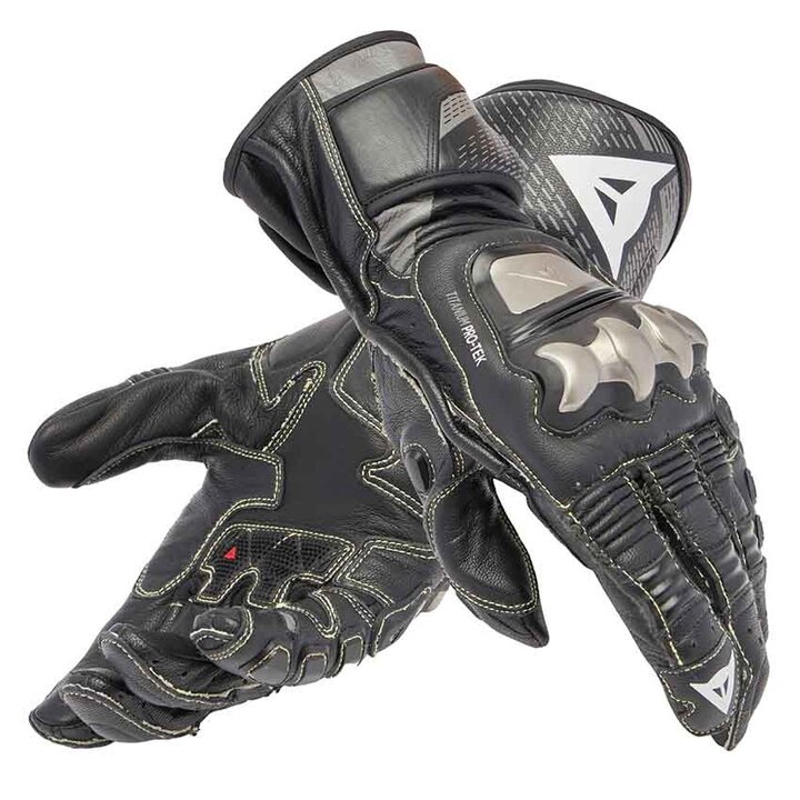 Dainese Full Metal 7 Gloves Black/Yellow-Fluo 620