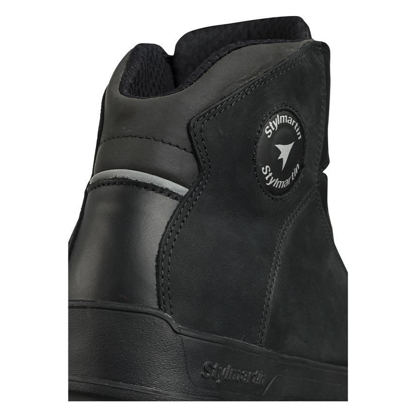 Scarpe Da Moto Matt WP - In Pelle Con Suola In Gomma, Altezza Caviglia, Taglia 42 - Foto 4