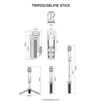 Quad Lock Tripod/Selfie Stick