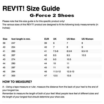 Rev'it Samples Shoes G-Force 2