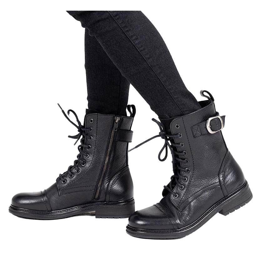 Neuankömmling Hochwertige schwarze Motorrads tiefel für Herren Big Size 46 Anti