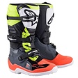Dark Gray Red Fluo Yellow Fluo