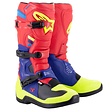 Bright Red Dark Blue Yellow Fl