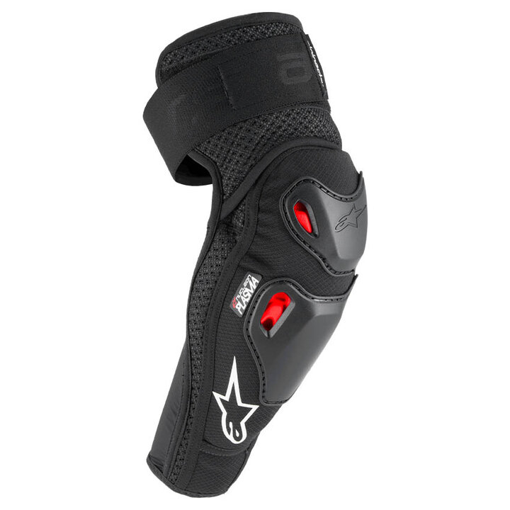Alpinestars Elleboogbeschermers Bion PR PLASMA Cross Zwart-Rood-Wit (Paar)