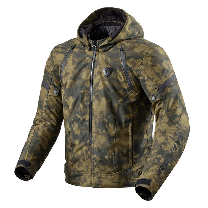 REV'IT Flare 3 H2O Jacket Camo Dark Green