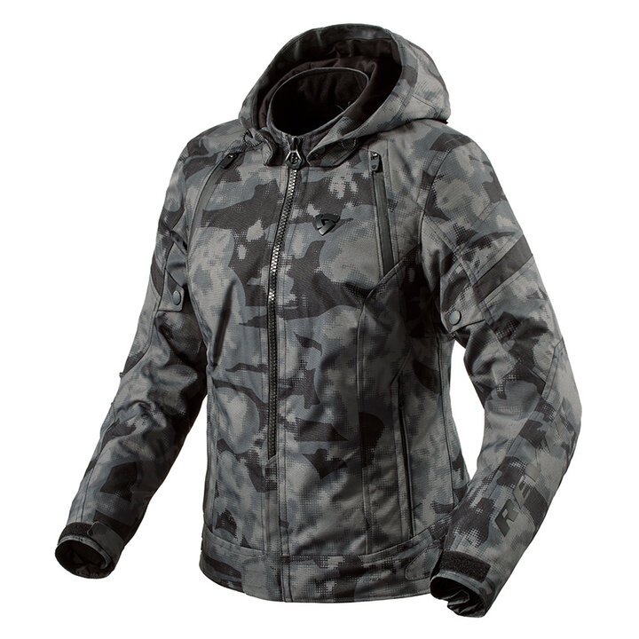 REV'IT Flare 3 H2O Ladies Jacket Camo Grey/White