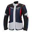 Dark Blue Black Bright Red