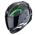 Gloss black-green-white