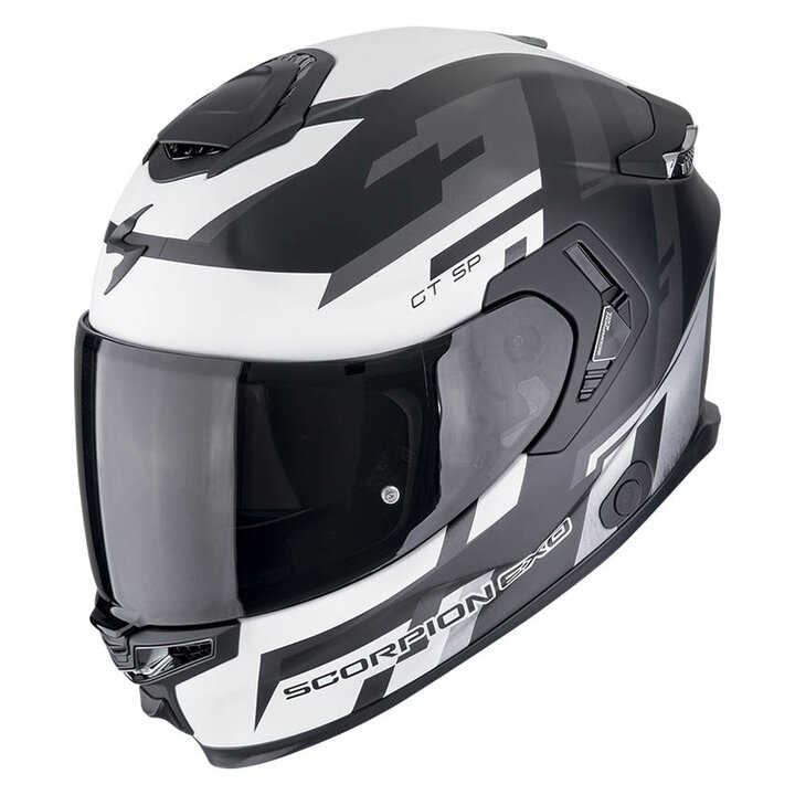 Scorpion EXO-GT SP AIR Tornado Matt Black/Silver
