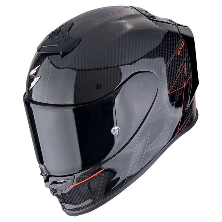 Scorpion EXO-R1 EVO AIR Carbon Cynergy Black/Neon Yellow