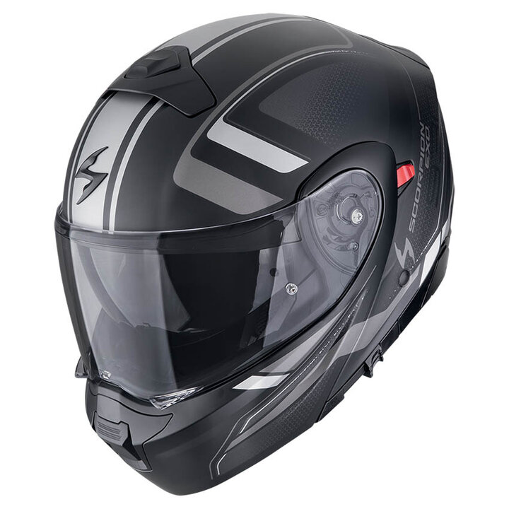 Scorpion EXO-930 EVO Ardens Matt White/Black/Red