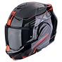 Gloss black-red