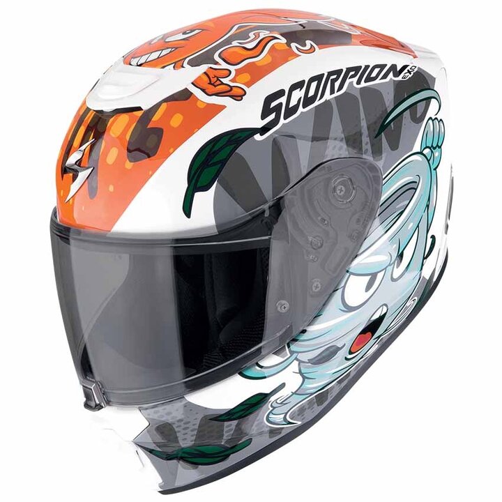 Scorpion EXO-JNR AIR The4Elements White/Blue/Orange