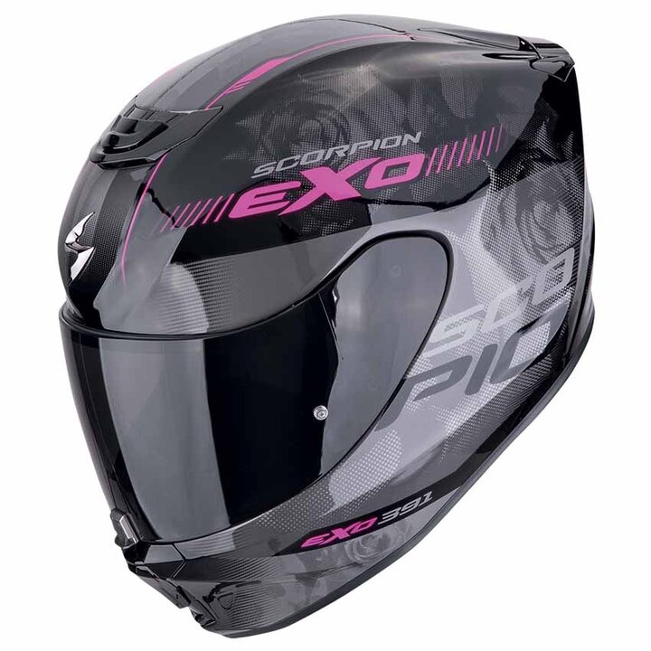 Scorpion EXO-391 Ava Matt Black/Silver