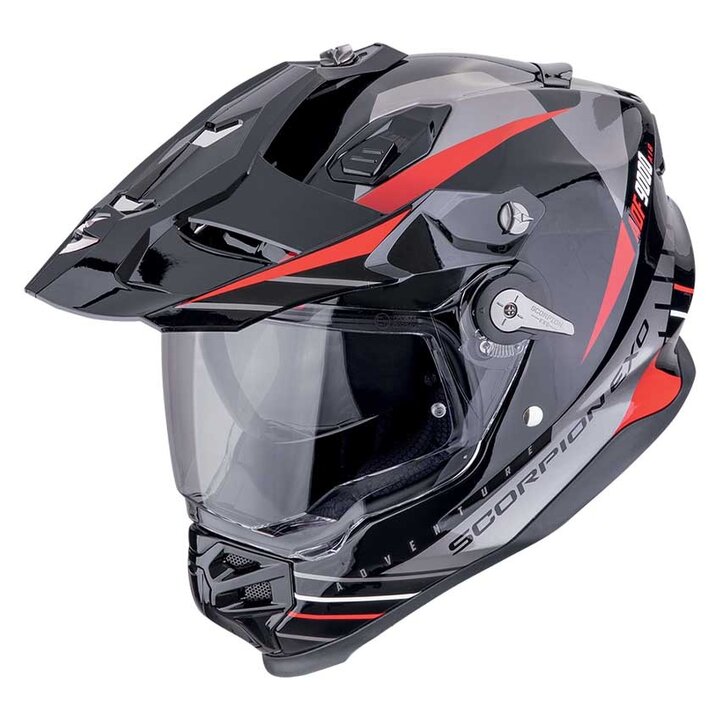 Scorpion ADF-9000 AIR Feat Matt Black/Silver/Orange