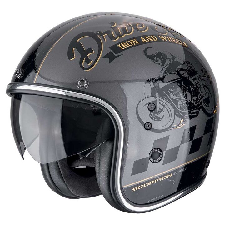 Scorpion Belfast EVO Drive Fast Matt Cream/Black