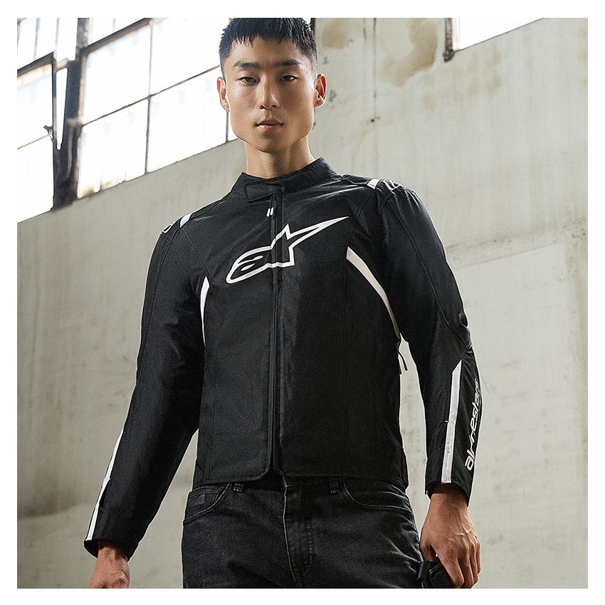 Giacca ALPINESTARS T-SPS Waterproof Black / Red Fluo