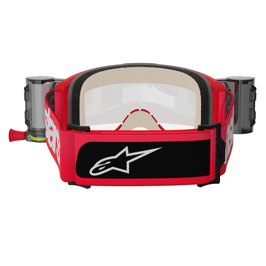 Occhiali Off-road Alpinestars Vision 5 Blaze - Mirror Blue, Per Motocross E Enduro