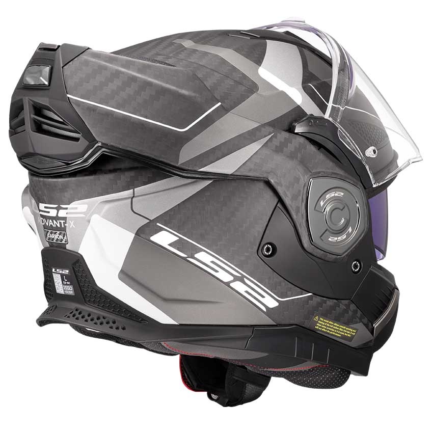 LS2 - FF901 Advant X Carbon Horizon motorcycle helmet - Biker Outfit