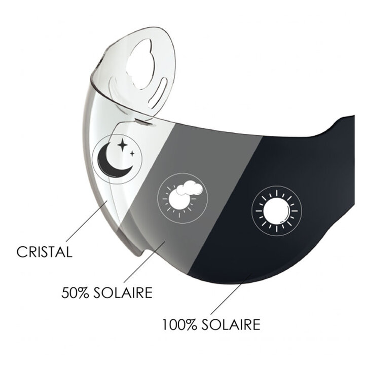 Roof RO9 BoXXer 2 / Roadster Vizier Photochromic