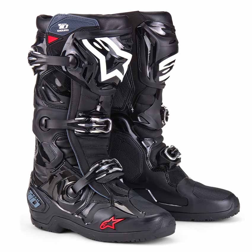 Alpinestars Tech 10 Enduro motorcycle boots Biker Outfit