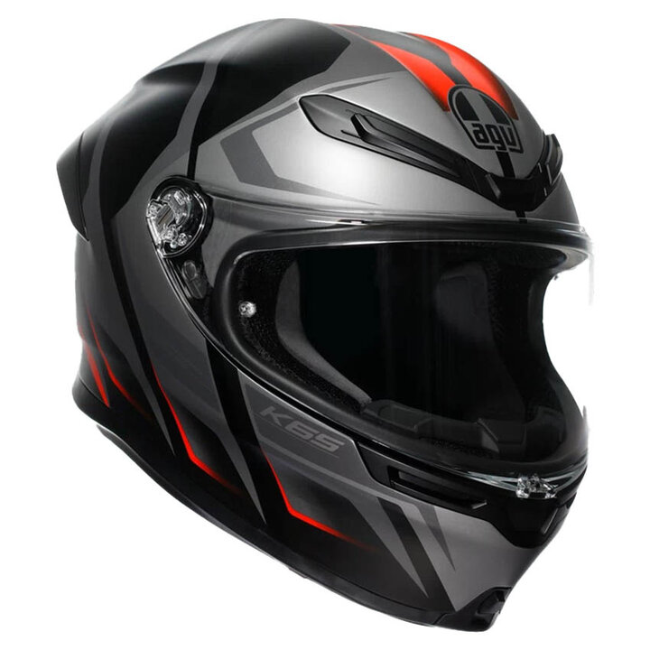 AGV K6 S Karve Matt Black/White/Red