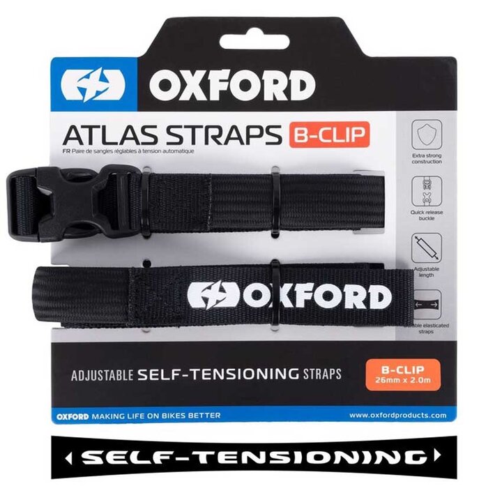 Band Oxford Atlas B-Clip Asfalt (Paar)