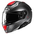Black-grey-red