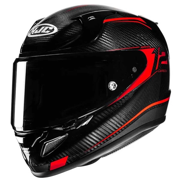 HJC RPHA 12 Carbon Keres Black/Yellow 870