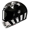 HJC V10 Crania Black/White 120