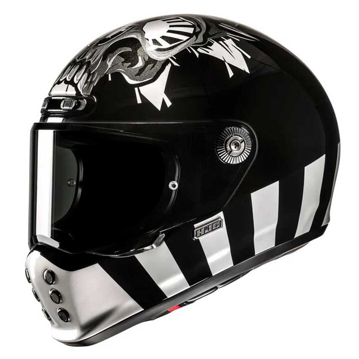 HJC V10 Crania Black/White 120