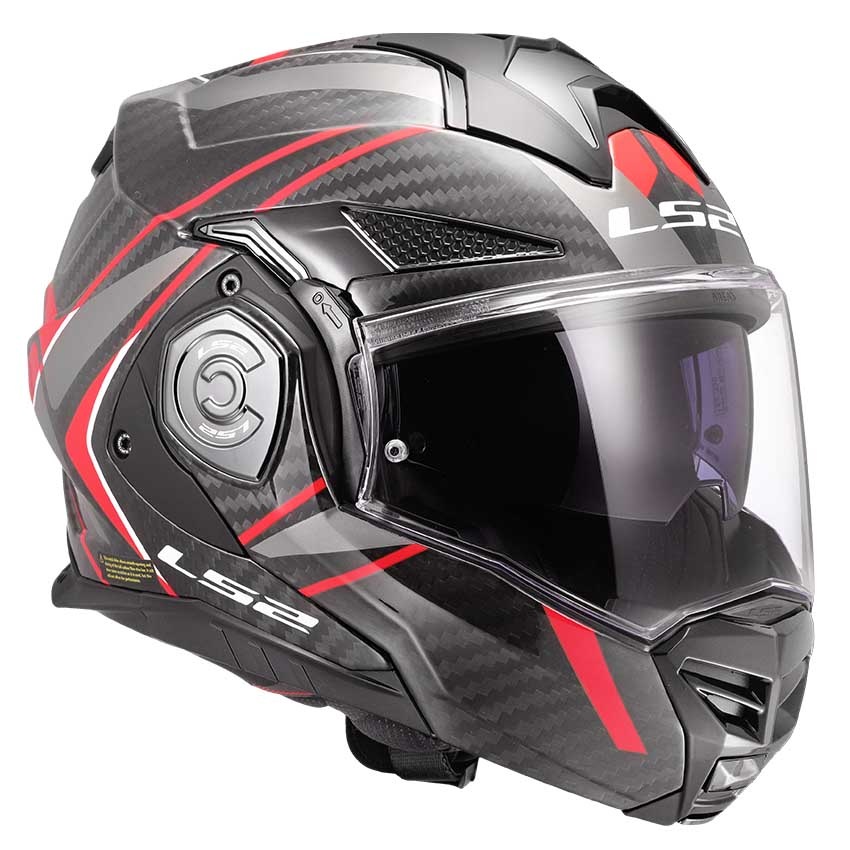 LS2 - Advant X Carbon Future II FF901 motorcycle helmet - Biker Outfit