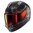 Matt black-anthracite-red