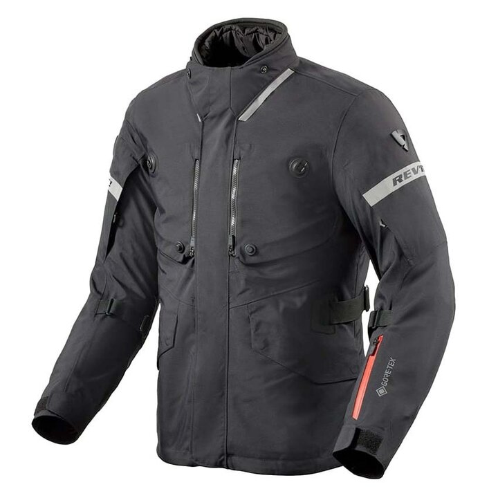 REV'IT Neptune 3 GTX Jacket Black/Dark Green