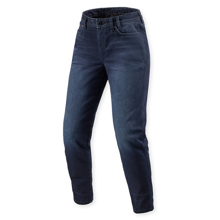 REV'IT Harper Tapered Ladies Jeans Dark Blue Used