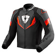 Black-neon red