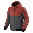 Burgundy red-grey