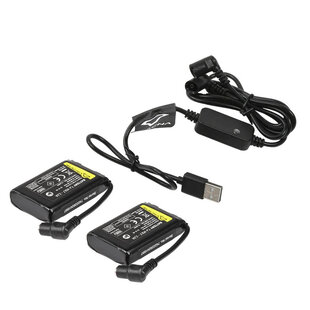 Batterij + USB Lader Set 7,4V/2,2A