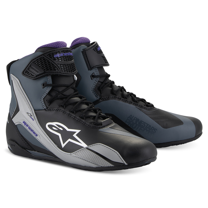 Alpinestars Faster-4 motorschoenen, lichtgewicht en ademend, naadloze