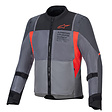 Deep Gray Dark Gray Bright Red