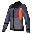 Deep Gray Dark Gray Fluo Coral