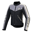 Black Dark Gray Ecru