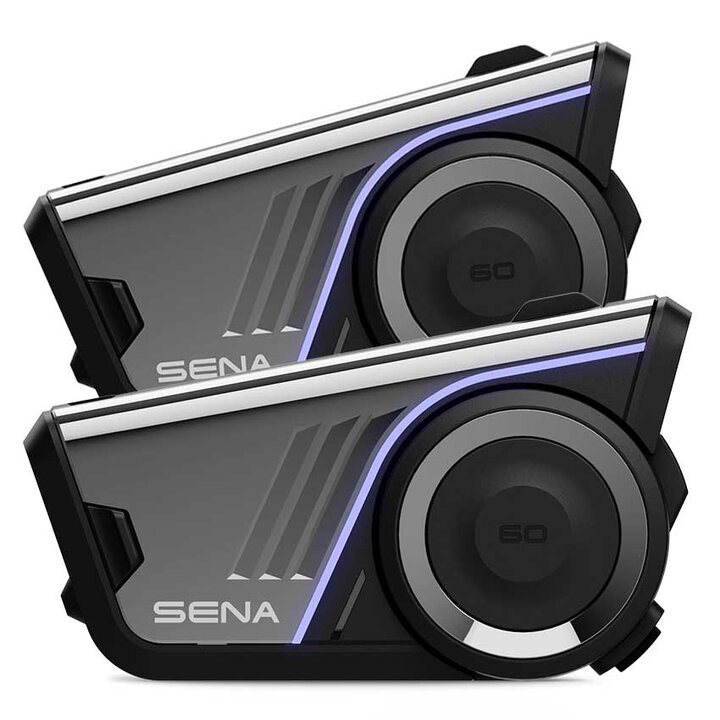Intercomsysteem Sena 60S BT Mesh Dual Pack Zwart