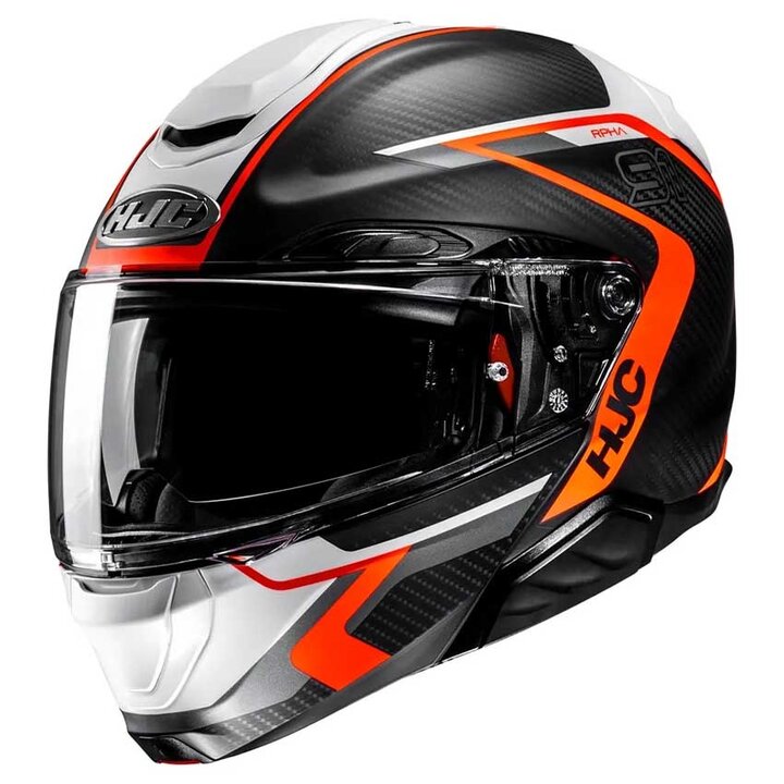 HJC RPHA-91 Carbon Grey/Yellow 878
