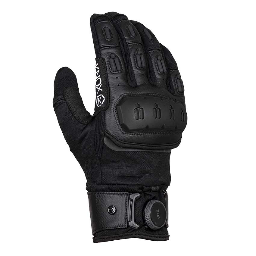 Oro Biker Lederen Motorhandschoenen Heren, Carbon Knokkel Compatibel Met Touchscreen Extra Grip Powersports Road Racing Rijhandschoenen Zwart M 2252367467