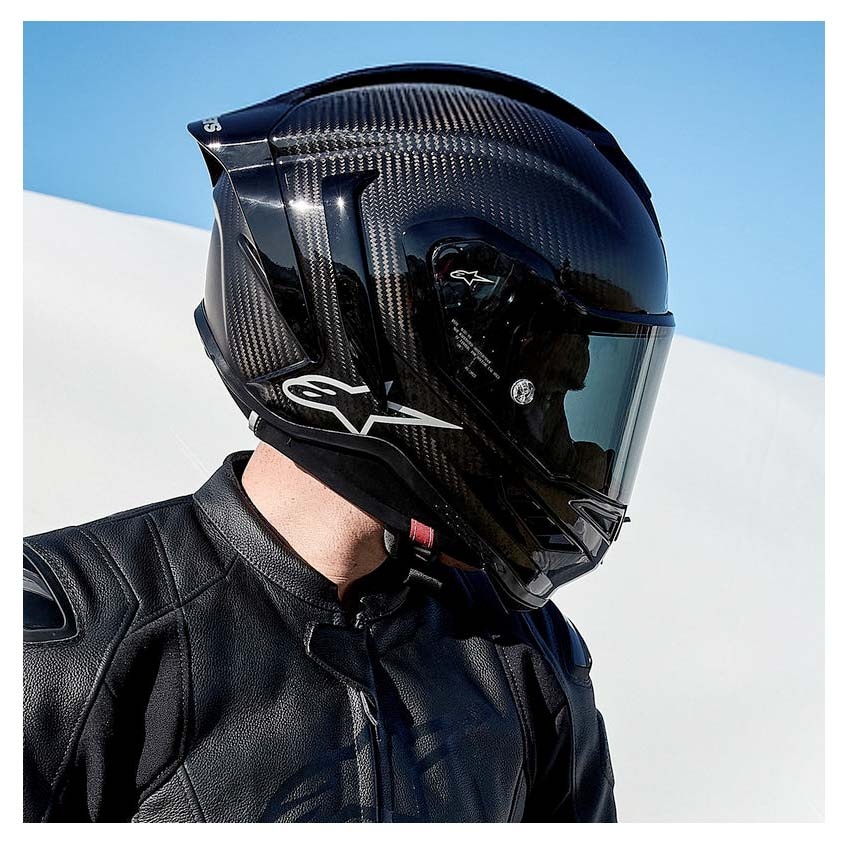 Alpinestars - Supertech R10 Solid motorhelm - Biker Outfit