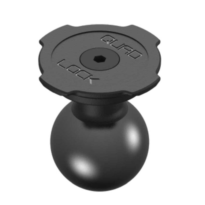 Quad Lock Ball Top Cap Adaptor 1"